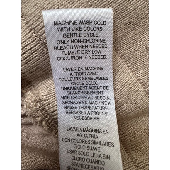 2/$30 Splendid XL Taupe Elastic Waist Womens Drawstring Pants - Picture 11 of 16